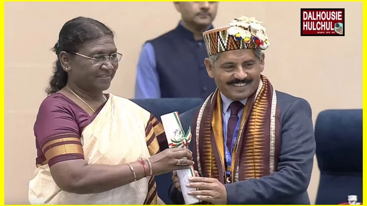 Vijay Kumar from Himachal Pradesh honored with National Teacher Award