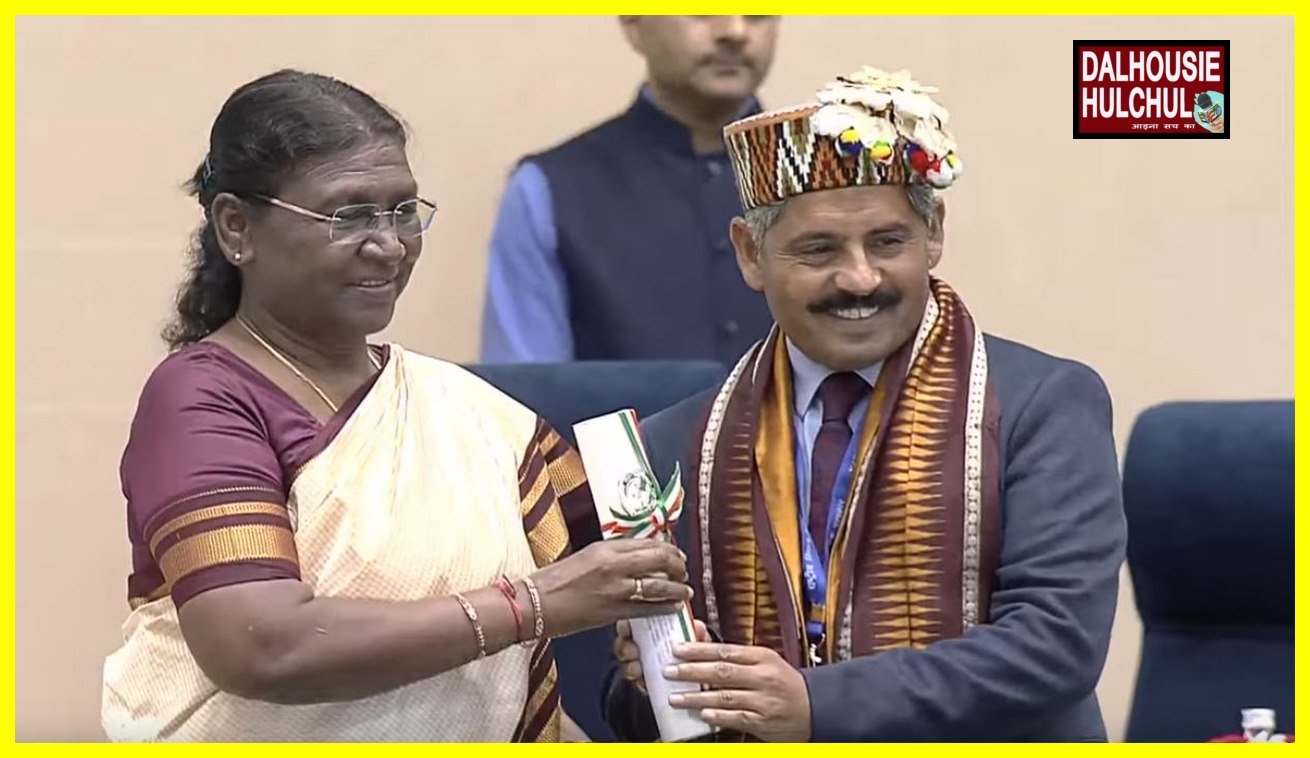 Vijay Kumar from Himachal Pradesh honored with National Teacher Award