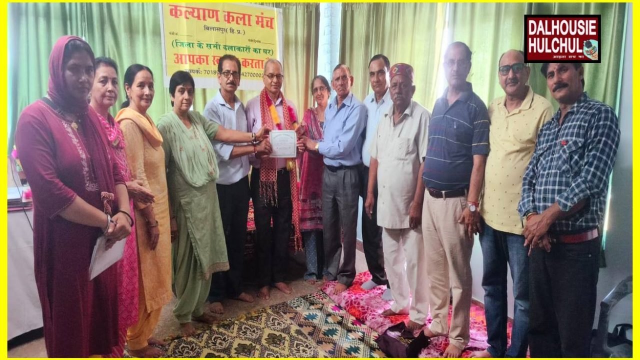 Kalyan Kala Manch decorated Sushil Pundir Parinda with Kale Baba Januni blood donor honor