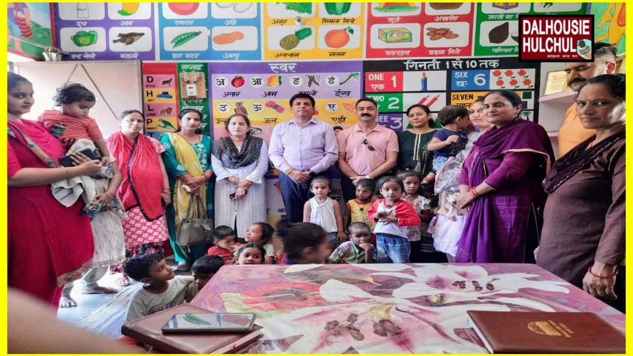 Awareness camp organized in Anganwadi center Tabba-2 under Nutrition Month