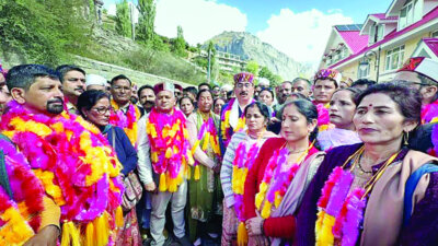 पांगी पंचायत समिति पर भाजपा का कब्जा, शक्ति कुमार अध्यक्ष और मान सिंह उपाध्यक्ष निर्विरोध निर्वाचित